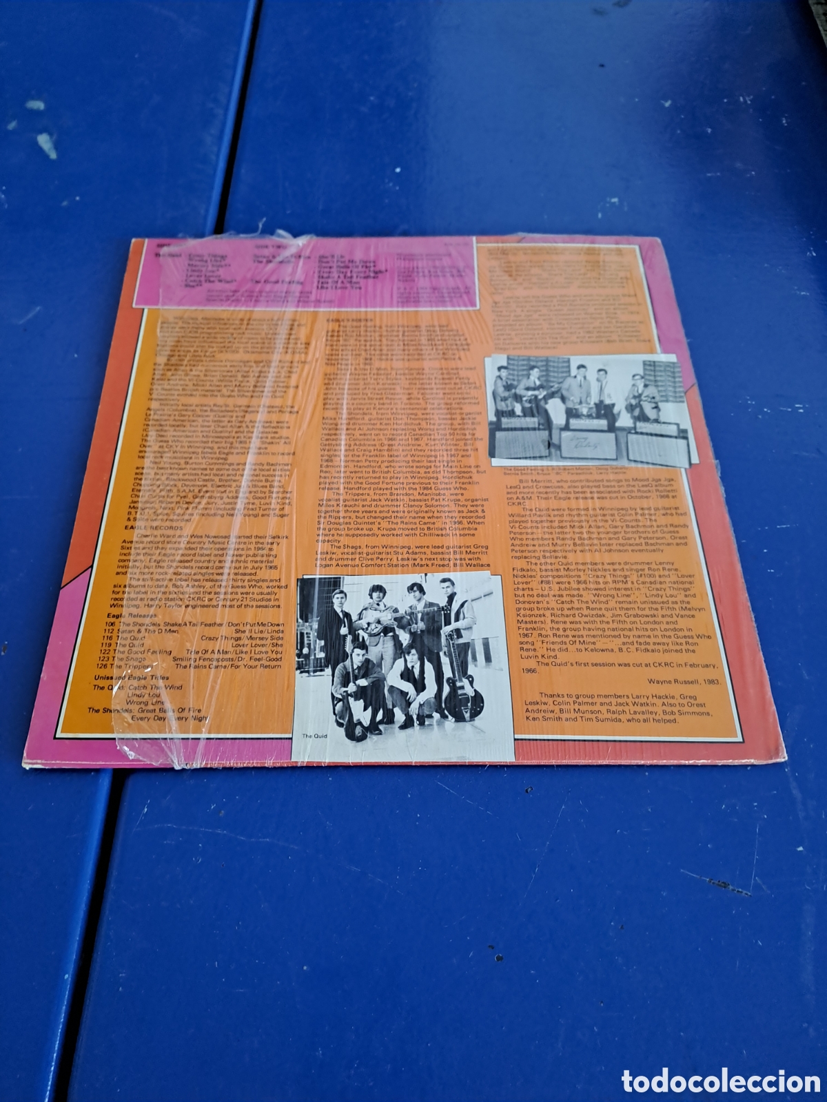 Discos de vinilo: VARIOUS ARTIST - WINNIPEG 1965-66 - Foto 2