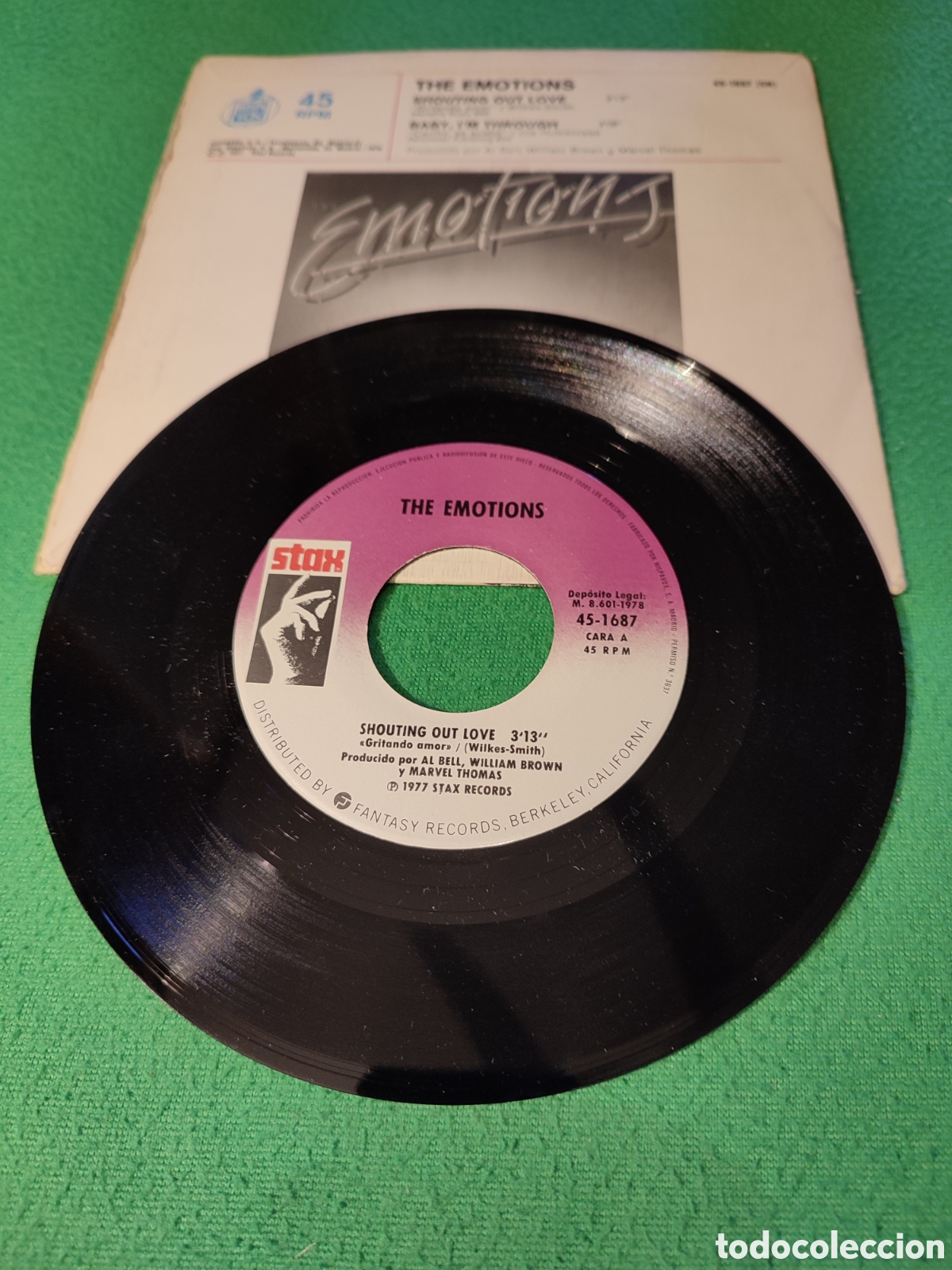 Discos de vinilo: The Emotions - Shouthing our love - Foto 2