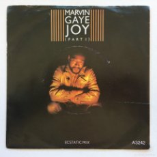 Discos de vinilo: MARVIN GAYE – JOY (PART 1) - ECSTATIC MIX / TURN ON SOME MUSIC , EUROPE 1983 CBS