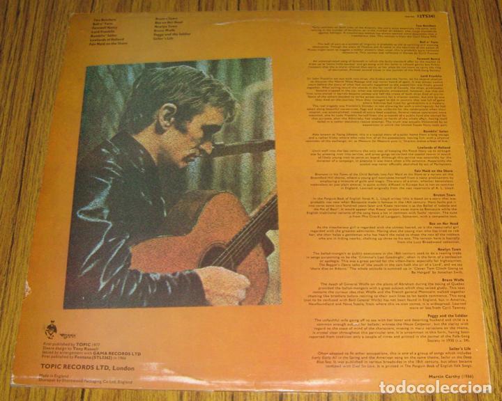 Discos de vinilo: MARTIN CARTHY - SECOND ALBUM - CON DAVE SWARBRICK - (STEELEYE SPAN) - LP - Foto 2
