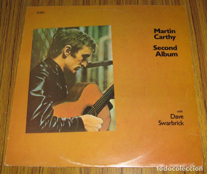 Discos de vinilo: MARTIN CARTHY - SECOND ALBUM - CON DAVE SWARBRICK - (STEELEYE SPAN) - LP - Foto 1