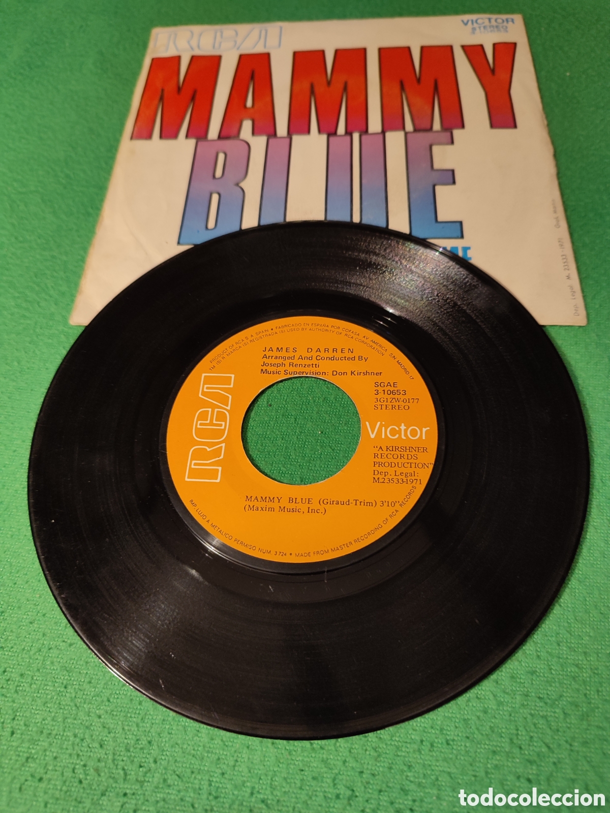 Discos de vinilo: James Darren - Mamy blue - Foto 2
