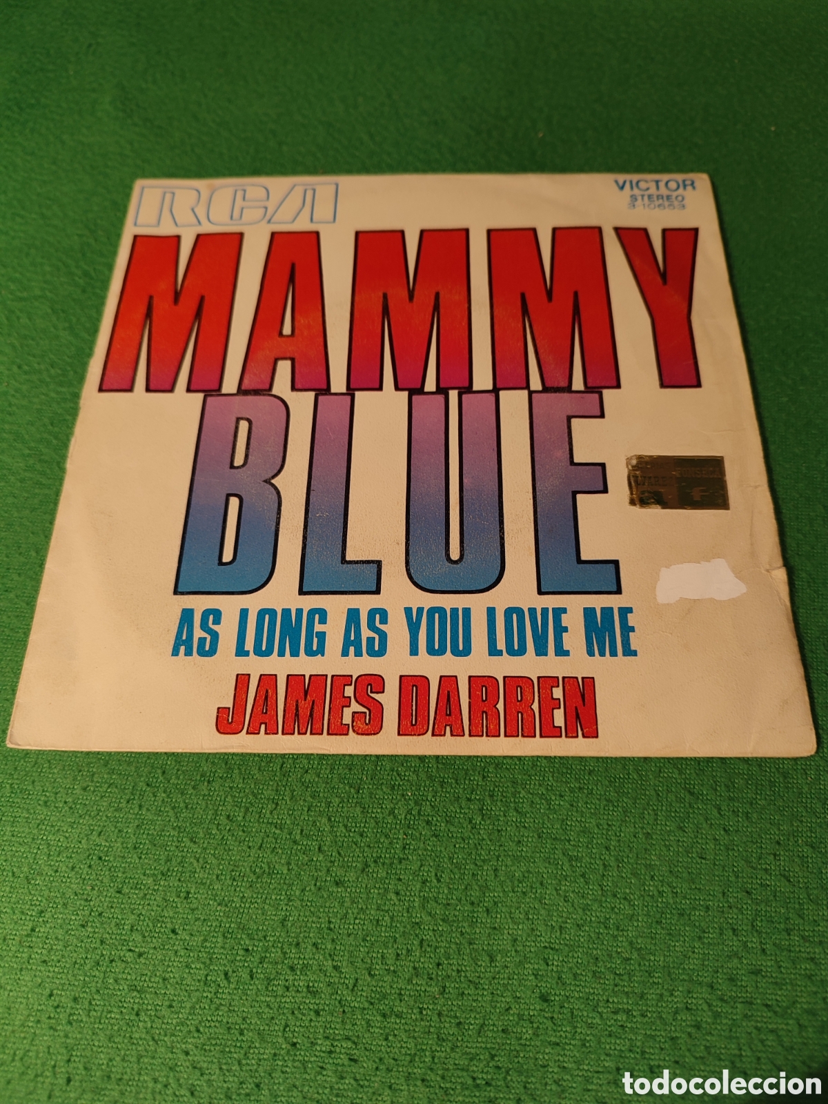 Discos de vinilo: James Darren - Mamy blue - Foto 1