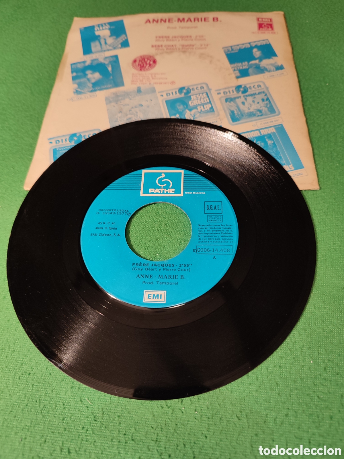 Discos de vinilo: Anne Marie B. - Frere Jacques - Foto 2