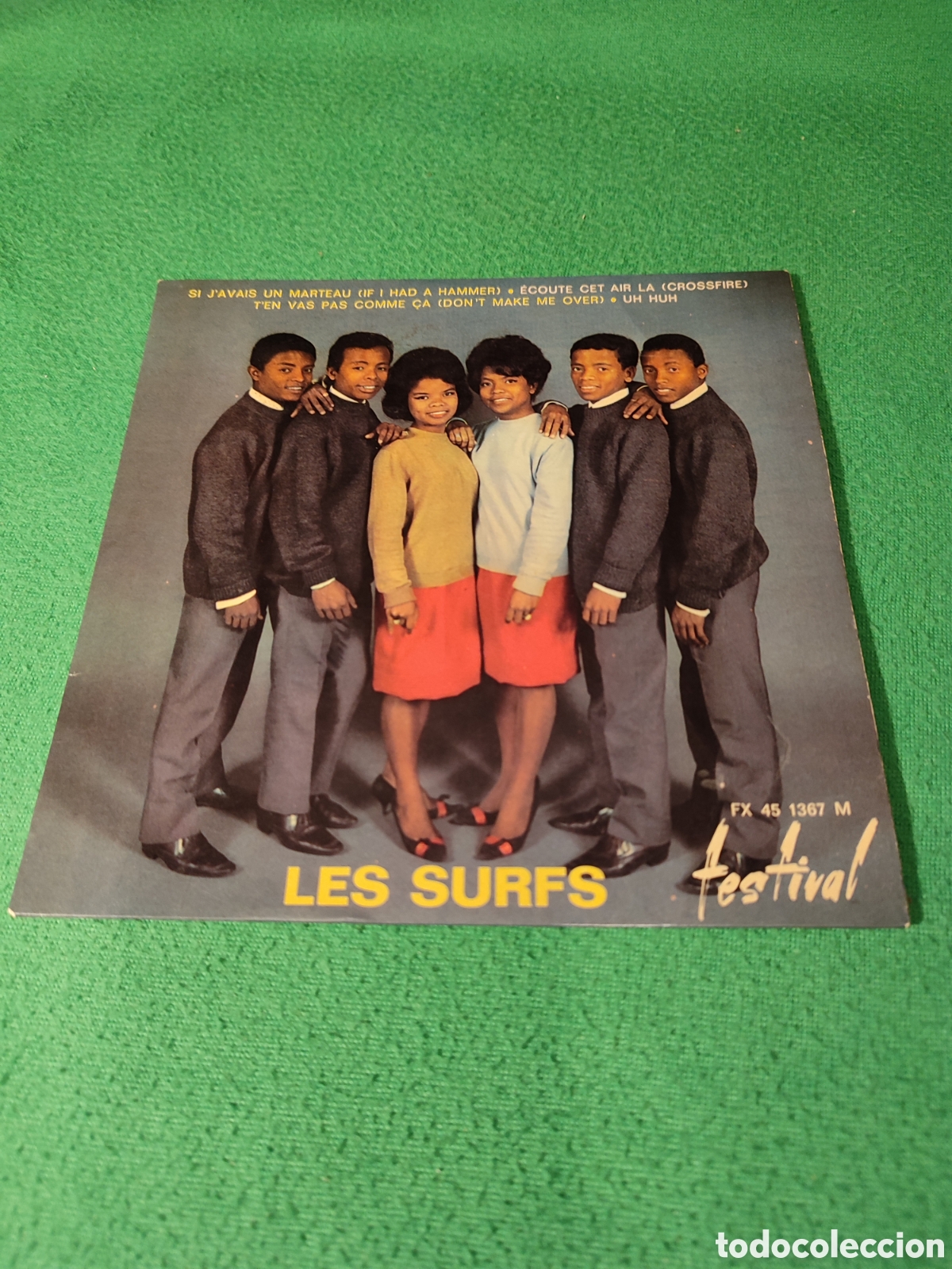 Discos de vinilo: Les Surfs - Si Javais un marteau + 3 - Foto 1