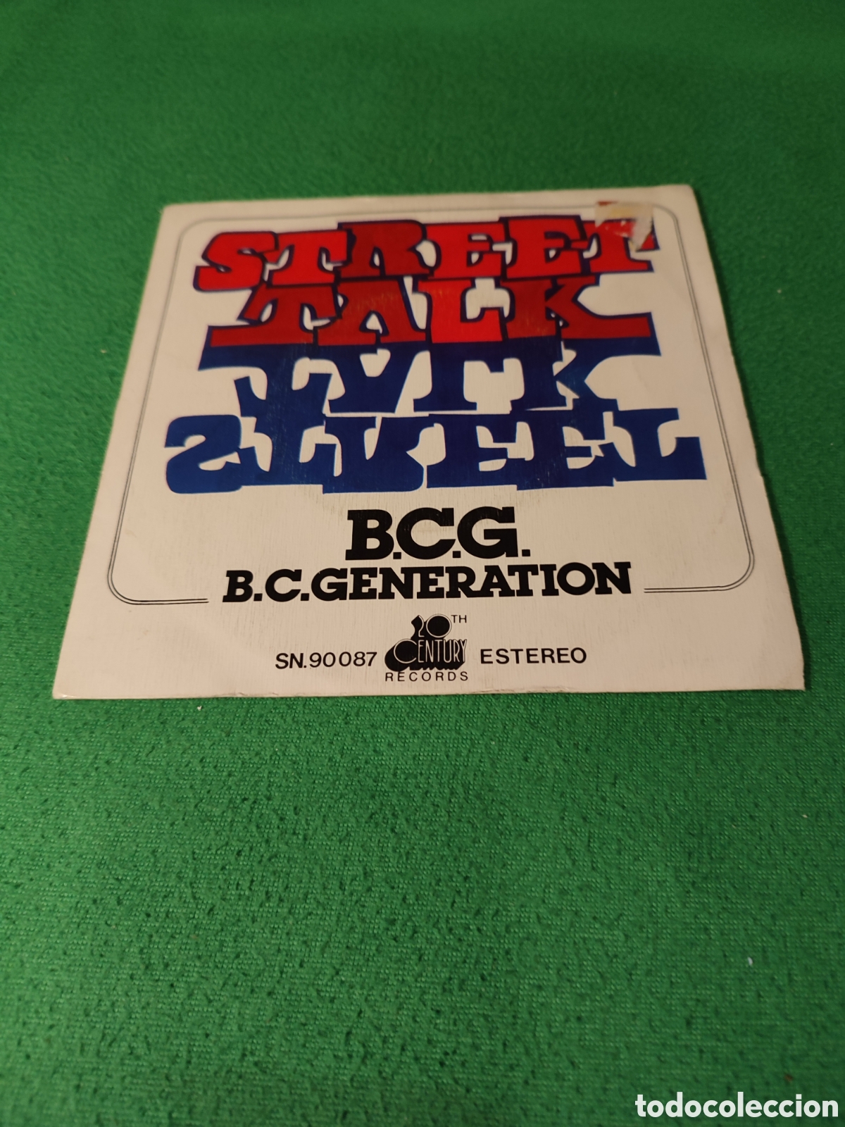 Discos de vinilo: B.C.Generation - Street Talk - Foto 1