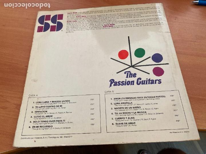 Discos de vinilo: SOLID STATE (THE PASSION GUITARS) LP ESPA&Ntilde;A GAT. (B-42) - Foto 4