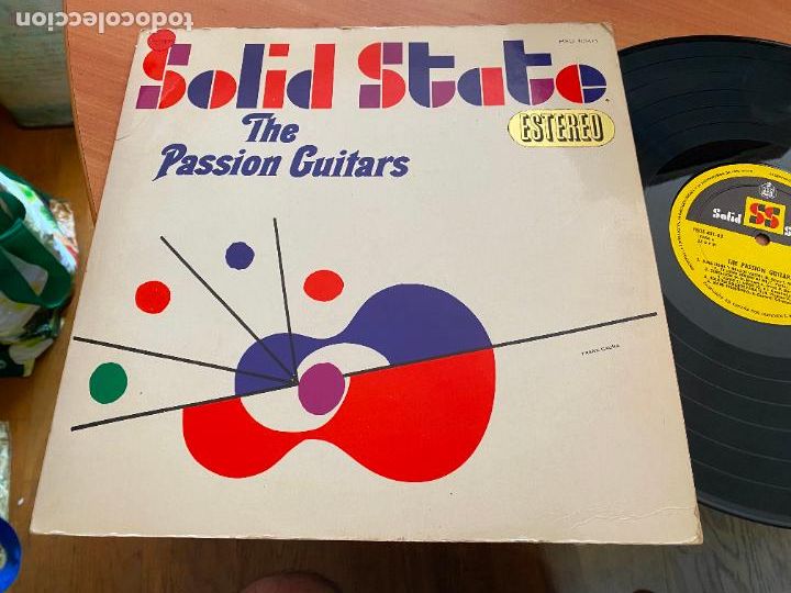 Discos de vinilo: SOLID STATE (THE PASSION GUITARS) LP ESPA&Ntilde;A GAT. (B-42) - Foto 1