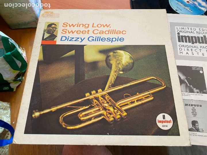 Discos de vinilo: DIZZY GILLESPIE (SWING LOW) LP GAT. (B-42) - Foto 4