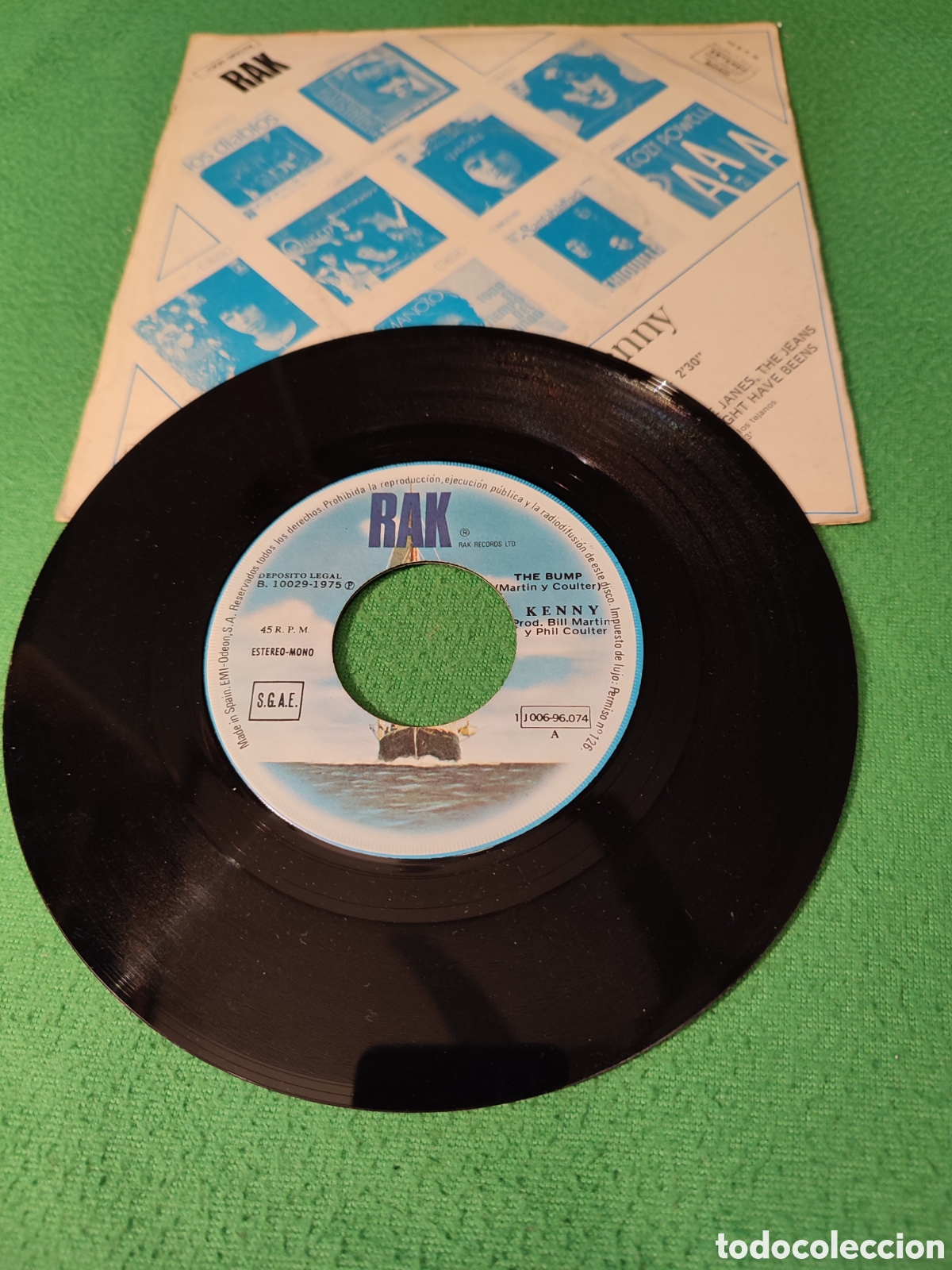 Discos de vinilo: Kenny - The bump edici&oacute;n espa&ntilde;ola - Foto 2