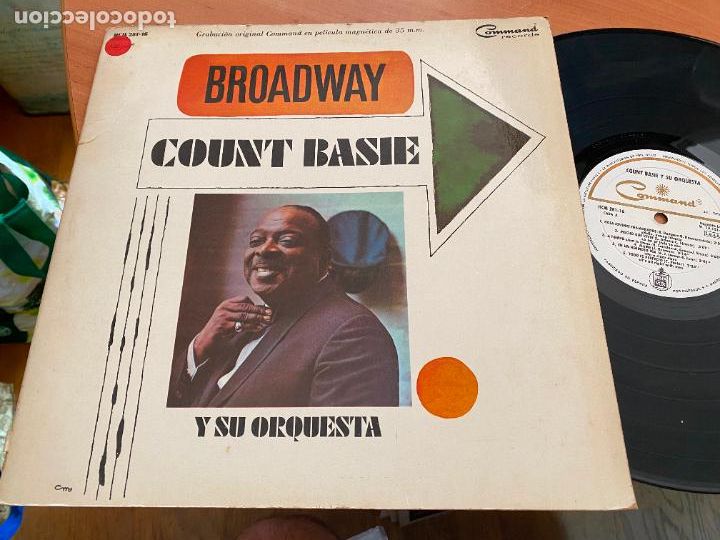 Discos de vinilo: COUNT BASIE (BROADWAY) LP GAT. (B-42) - Foto 1