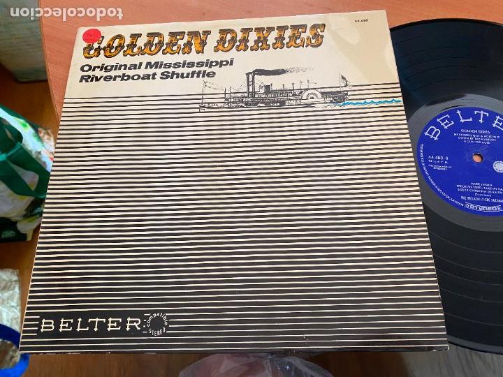 Disques de vinyle: GOLDEN DIXIES (ORIGINAL MISSISSIPPI RIVERBOAT SHUFFLE) LP 1970 (B-42)