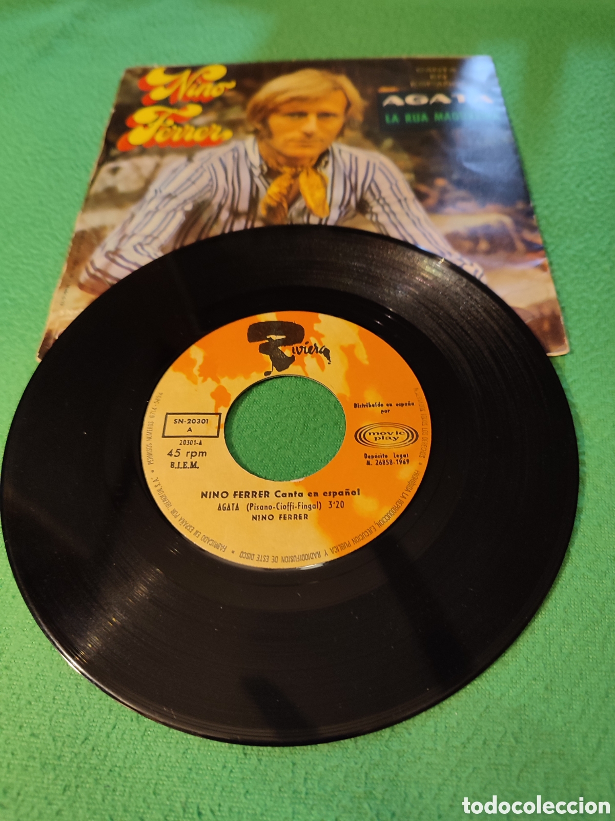 Discos de vinilo: Nino Ferrer - &Aacute;gata - Foto 2