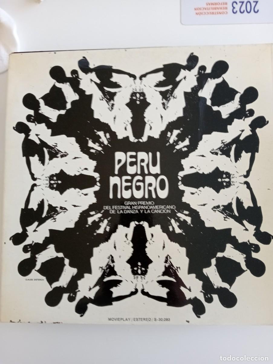 Disques de vinyle: Peru Negro - Gran Premio Del Festival Hispanoamericano De La Danza Y La Cancion gatefold lp 1973