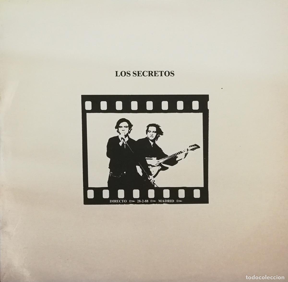 Discos de vinilo: disco vinilo lp - los secretos directo disco doble - Foto 1