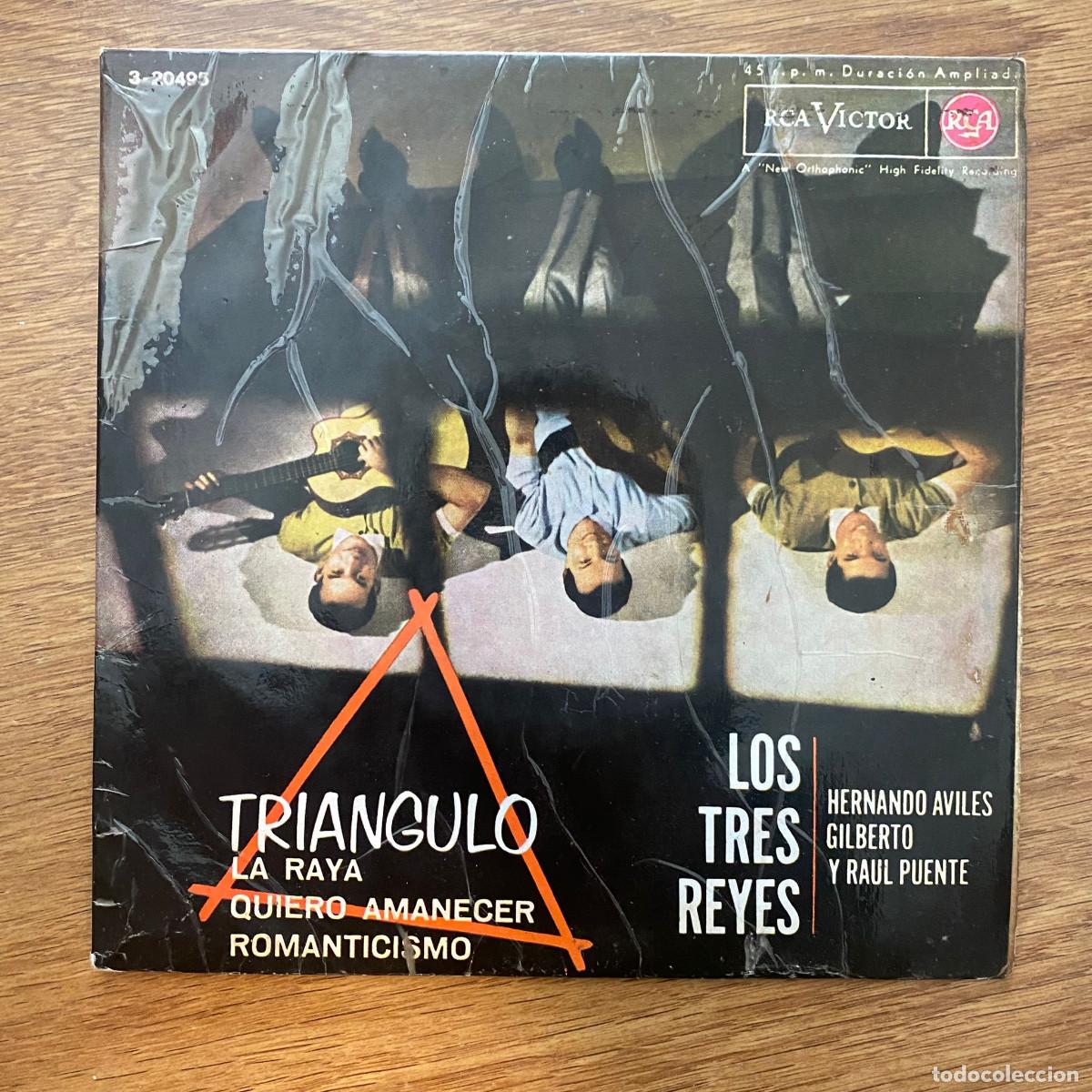 Discos de vinilo: LOS TRES REYES - TRI&Aacute;NGULO - 7&rdquo; EP RCA 1962 - Foto 1