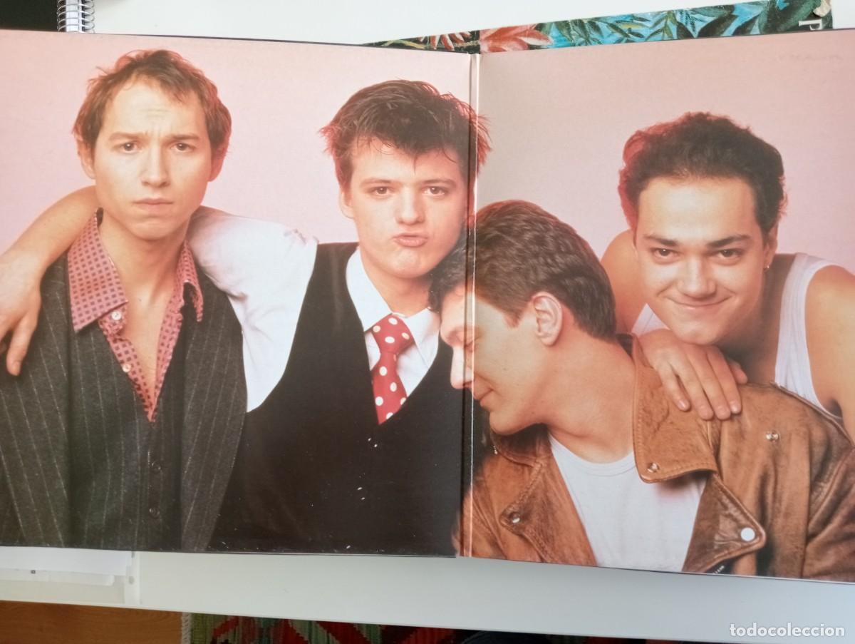 Discos de vinilo: Los Ronaldos &ndash; Sabor Salado 1990 lp insert - Foto 2