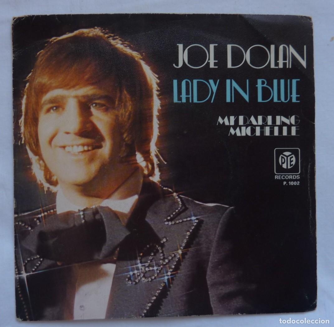 Discos de vinilo: JOE DOLAN // LADY IN BLUE // 1975 // SINGLE - Foto 1