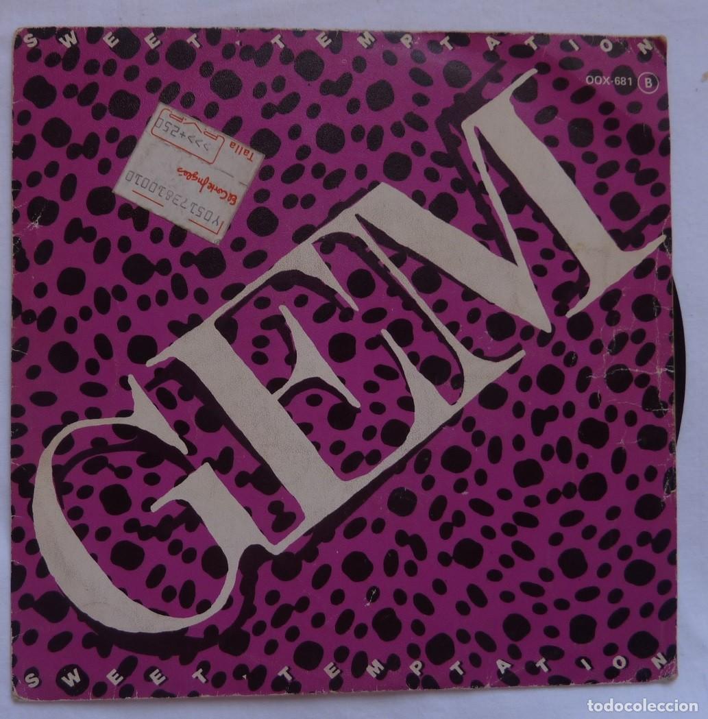 Discos de vinilo: GEM // SWEET TEMPTATION // 1984 // SINGLE - Foto 1