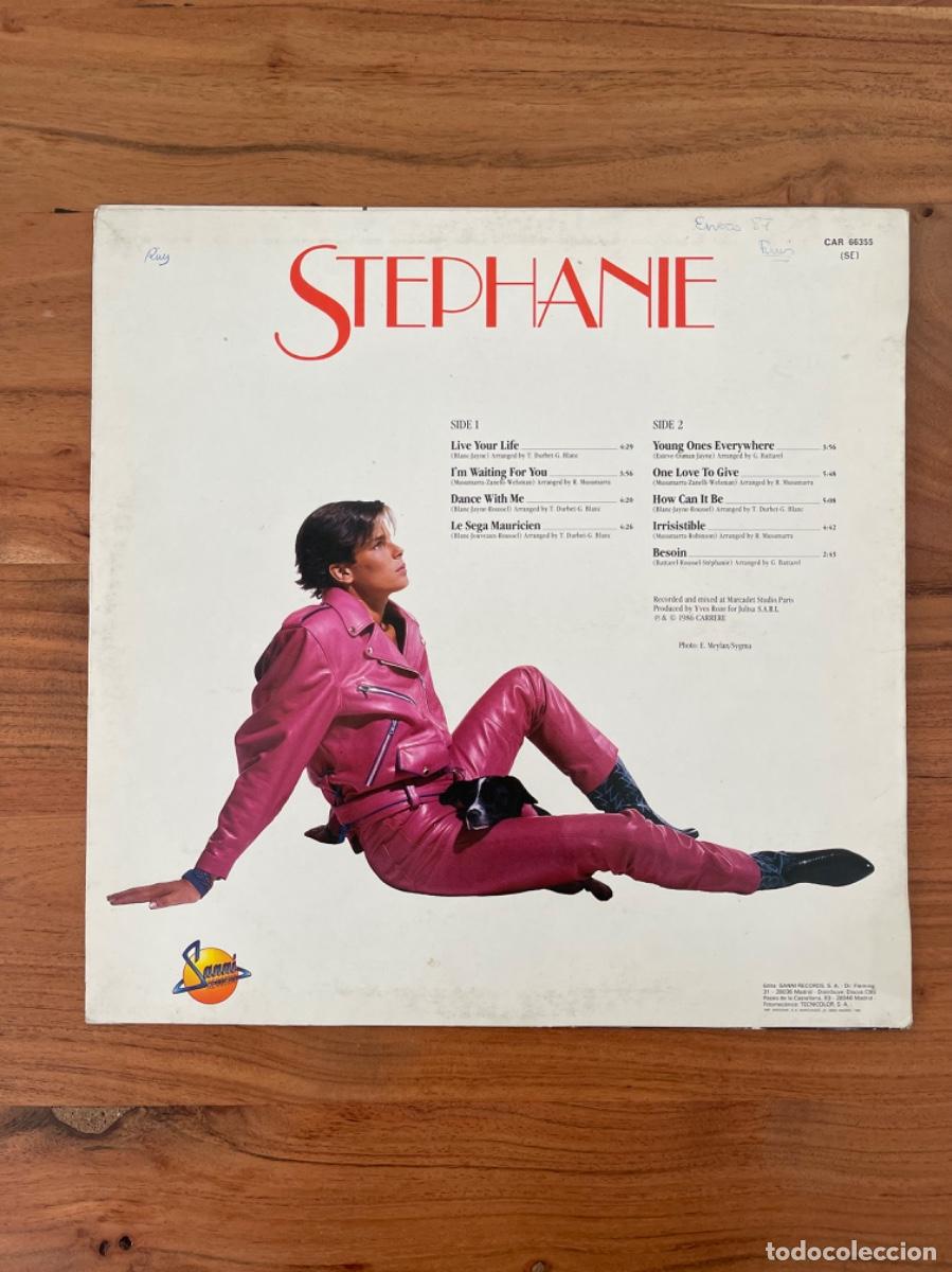 Discos de vinilo: STEPHANIE - VINILO 1986 - Foto 2