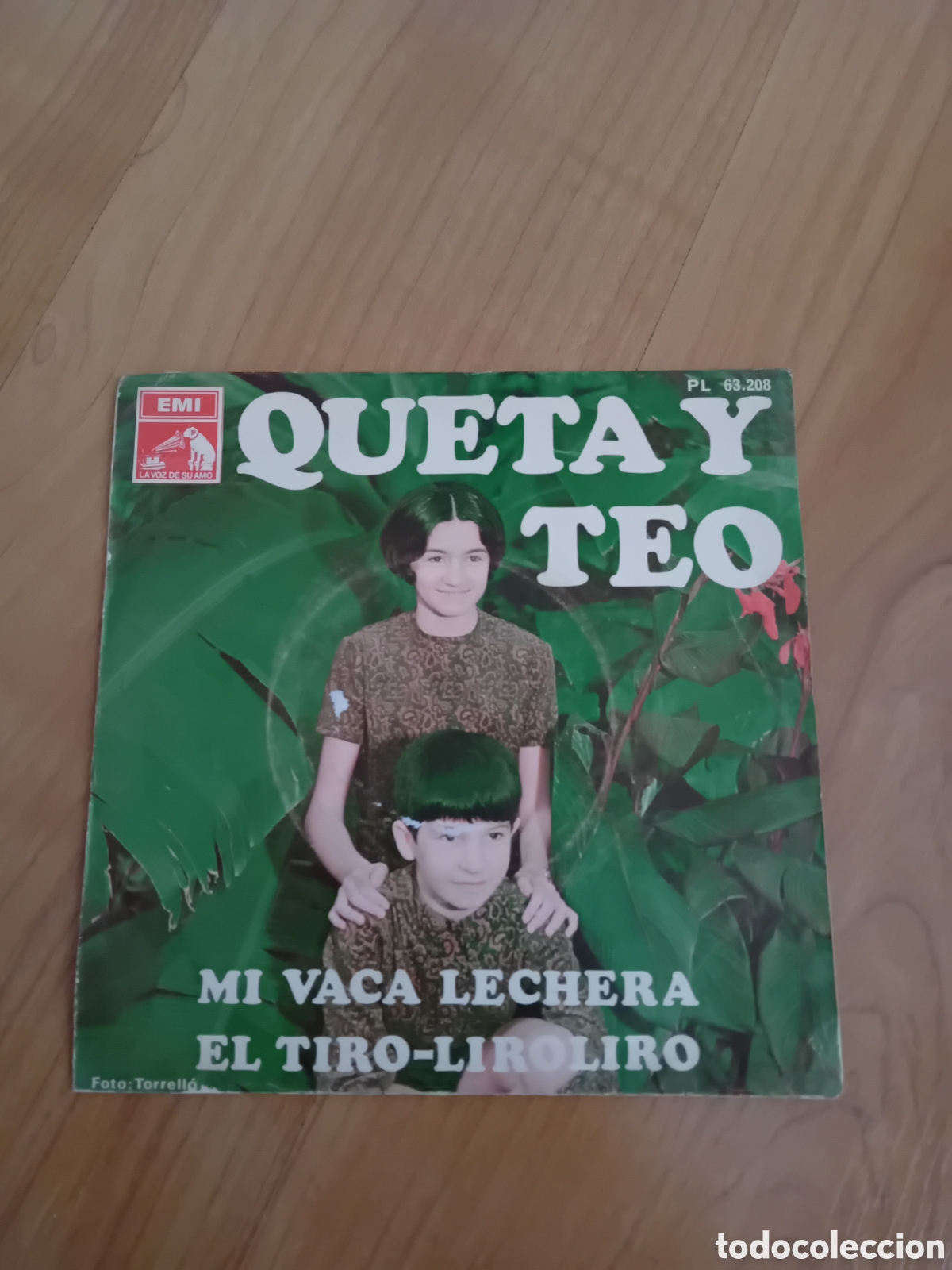 Discos de vinilo: QUETA Y TEO. MI VACA LECHERA - Foto 1