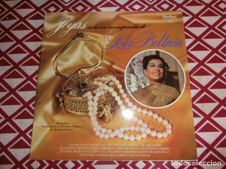 Discos de vinilo: LOLA BELTRAN - JOYAS EN LA VOZ INCOMPARABLE DE... - Foto 1