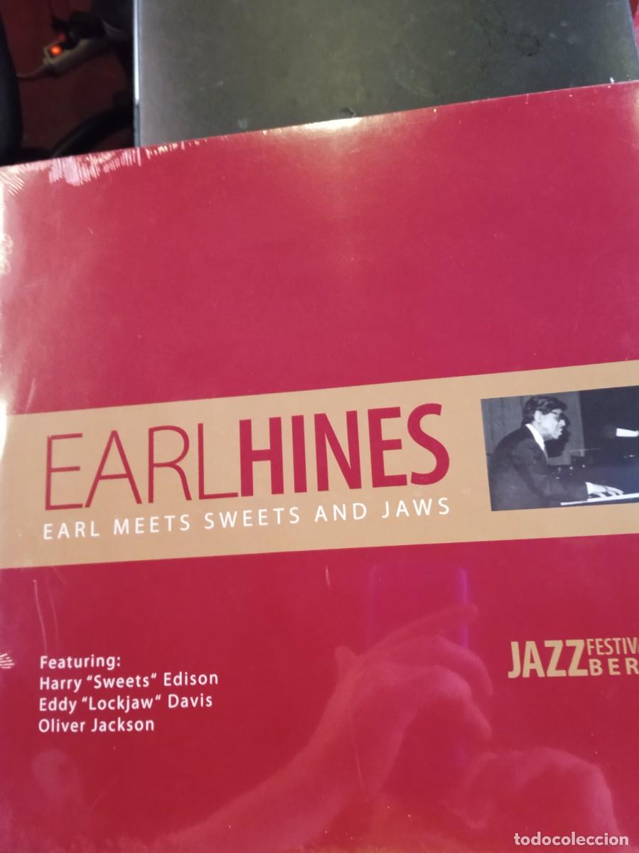 Disques de vinyle: EARL HINES- EARL MEETS SWEETS AND JAWS. LP PRECINTADO