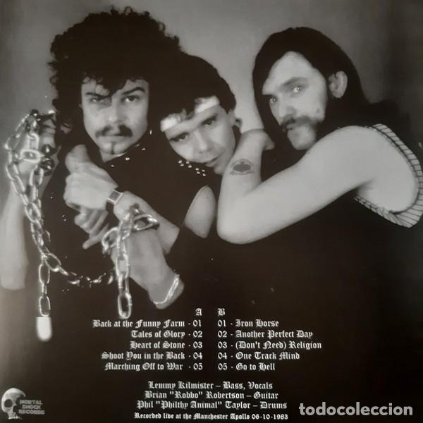 Discos de vinilo: Mot&ouml;rhead &rdquo;Live at Manchester Apollo&rdquo; .LP. - Foto 2