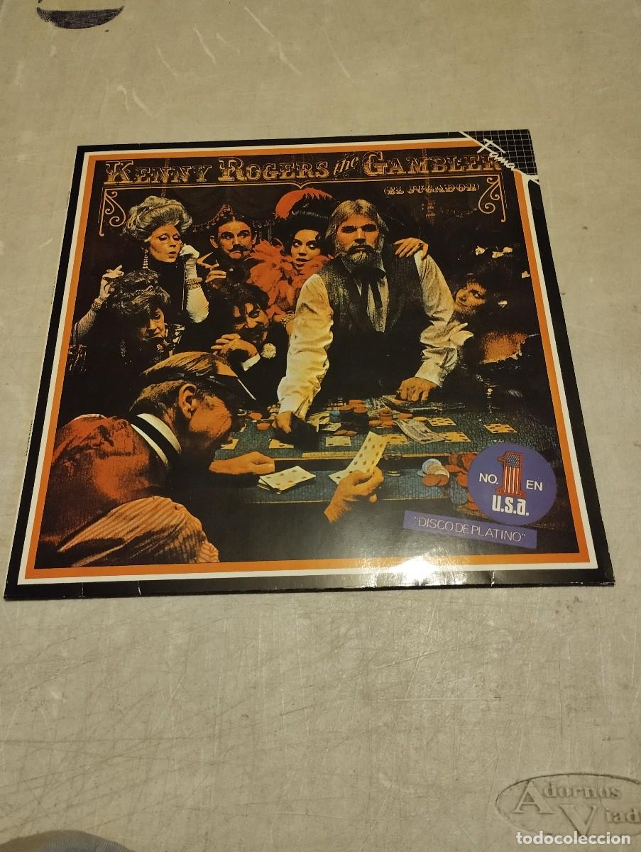 Discos de vinilo: Kenny Rogers LP The Gamler Esp.1985 - Foto 1
