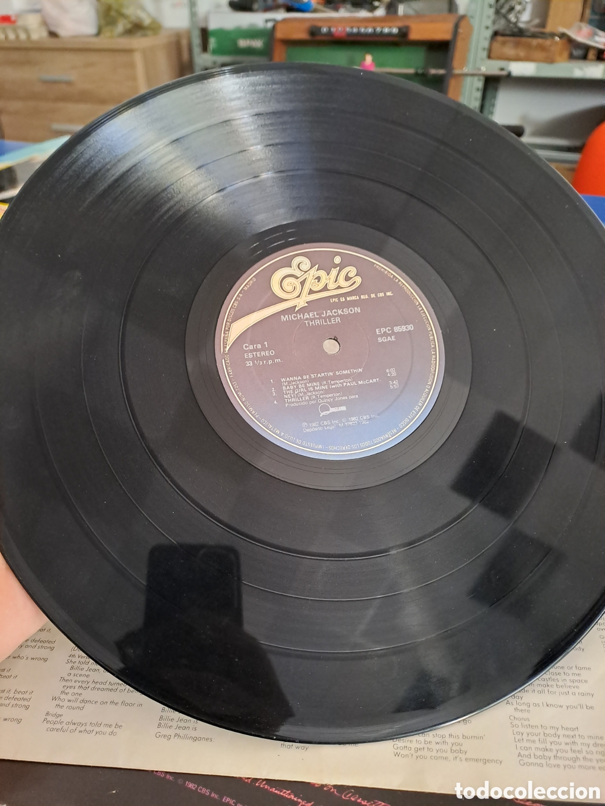 Discos de vinilo: Michael Jackson, Thriller, EPC 85930 / Vinilo - Foto 7