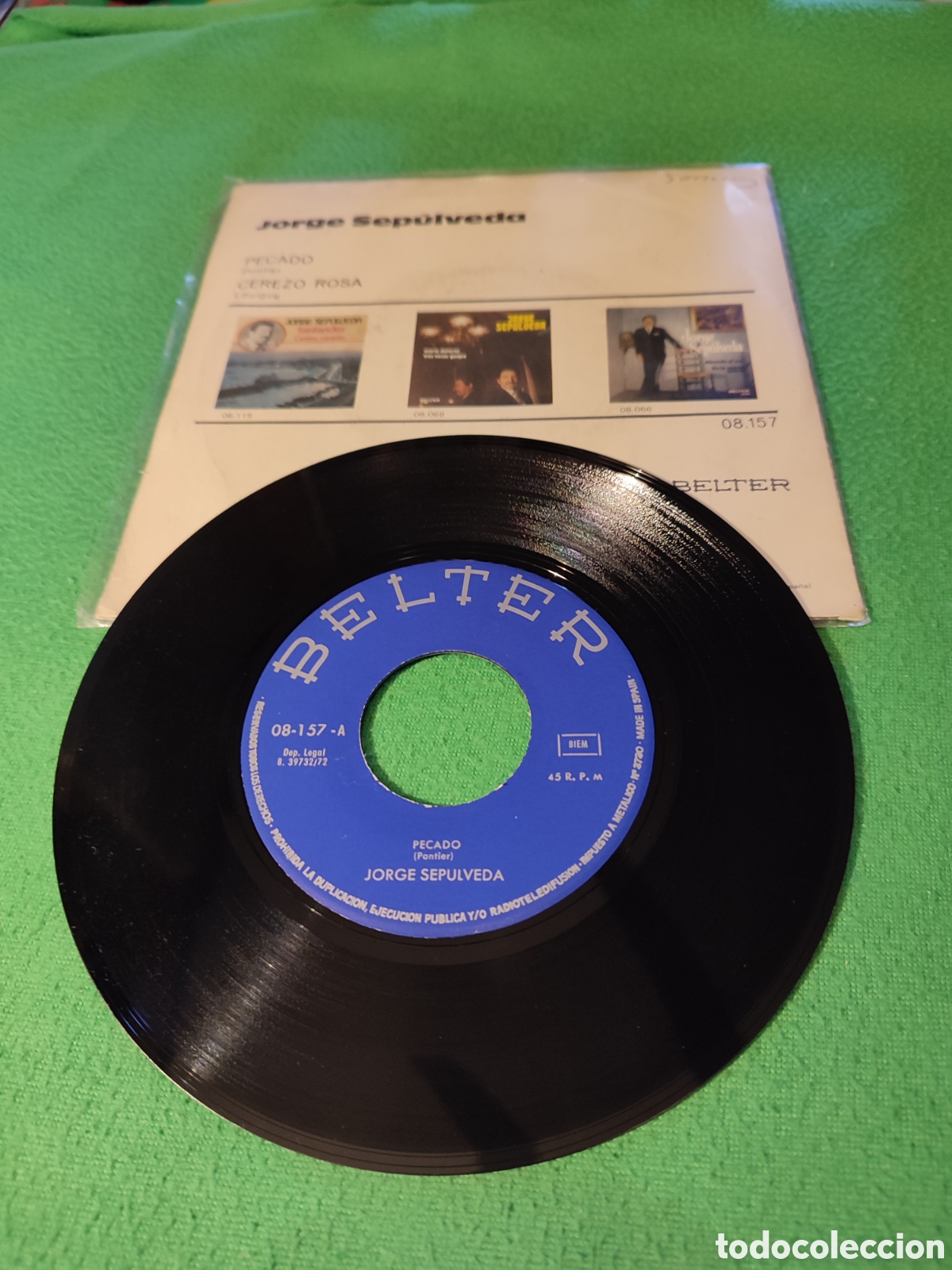 Discos de vinilo: Jorge Sep&uacute;lveda -Pecado - Foto 2