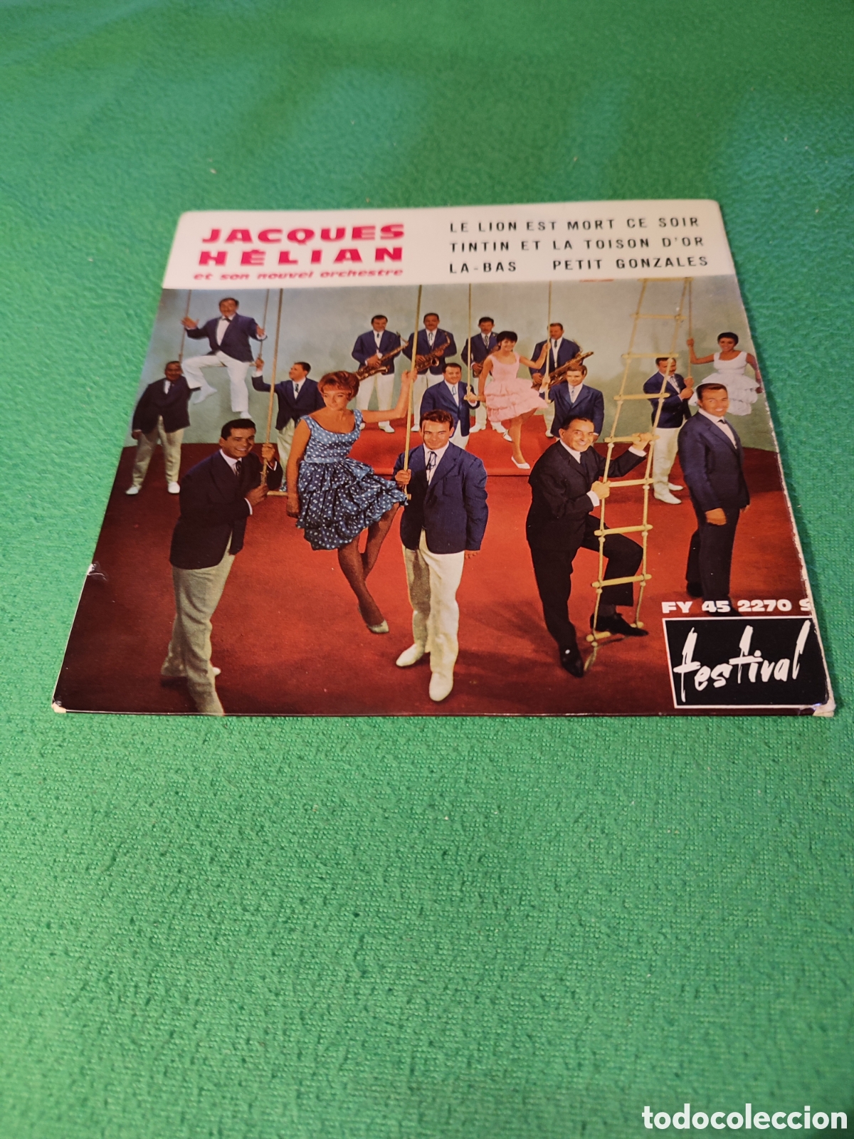 Discos de vinilo: Jacques Helian y su orquesta - Petit Gonz&aacute;lez+ 3 - Foto 1