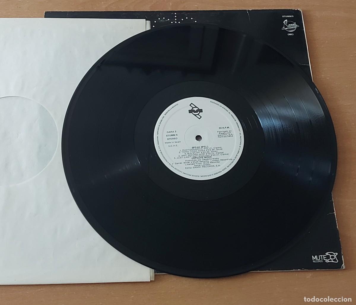 Discos de vinilo: 2 LP DEPECHE MODE SPEAK SPELL + A BROKEN FRAME RCA ESPA&Ntilde;A 1982 86 - Foto 5