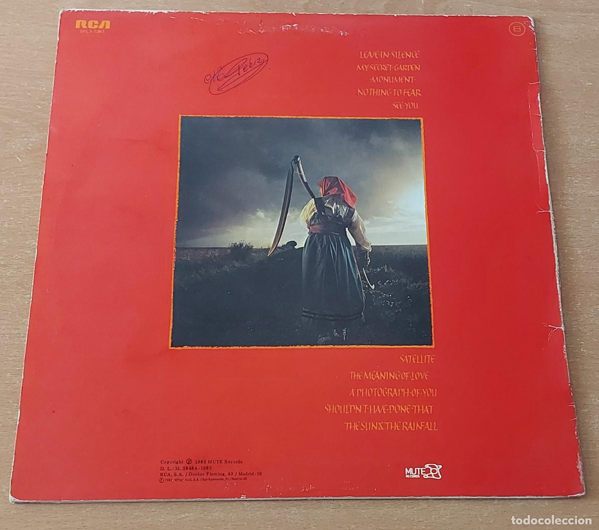 Discos de vinilo: 2 LP DEPECHE MODE SPEAK SPELL + A BROKEN FRAME RCA ESPA&Ntilde;A 1982 86 - Foto 9