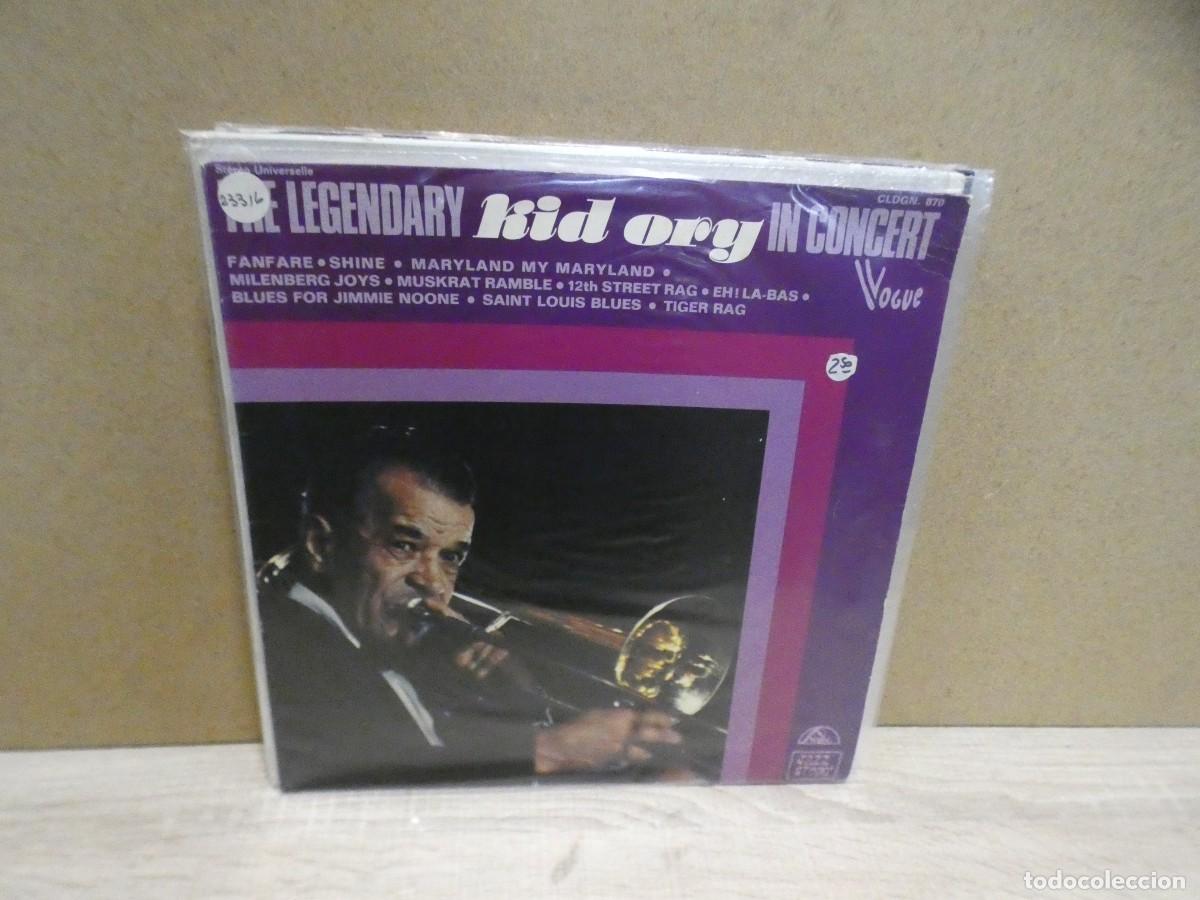 Discos de vinilo: ARKANSAS1980 PACC233 LP JAZZ IMPORTADO UK BUEN ESTADO GENERAL KID ORY IN CONCERT