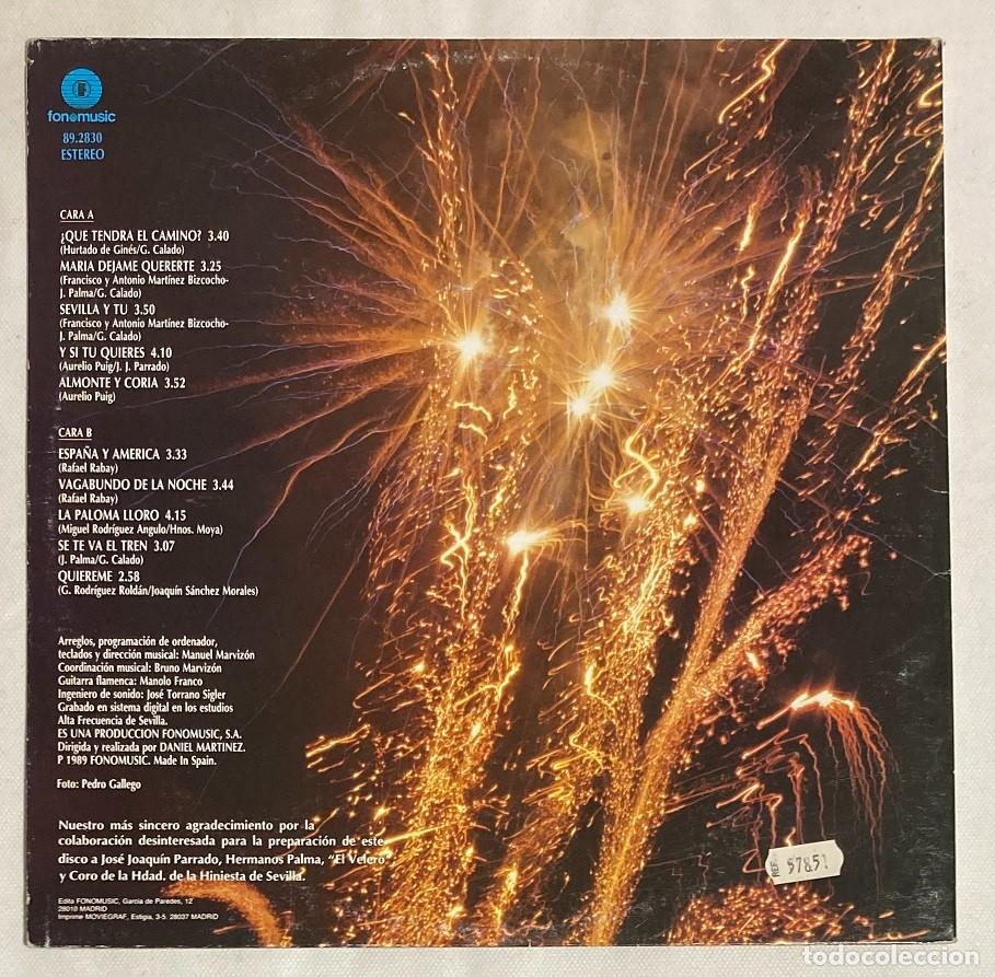 Discos de vinilo: ECOS DE LAS MARISMAS. CON TODO EL ALMA (055VIN) - Foto 2