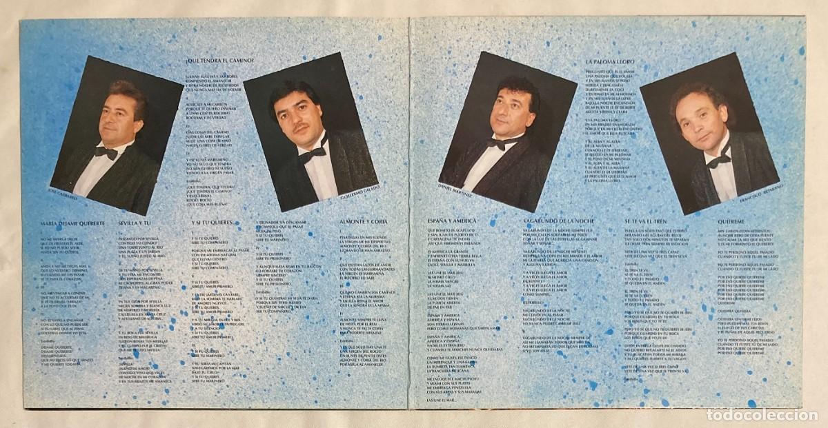 Discos de vinilo: ECOS DE LAS MARISMAS. CON TODO EL ALMA (055VIN) - Foto 3