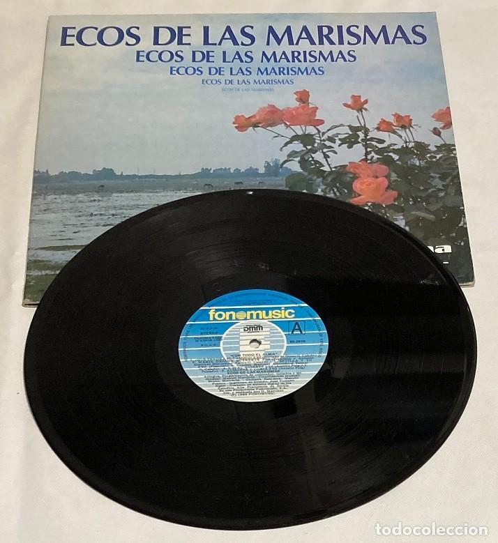 Discos de vinilo: ECOS DE LAS MARISMAS. CON TODO EL ALMA (055VIN) - Foto 4