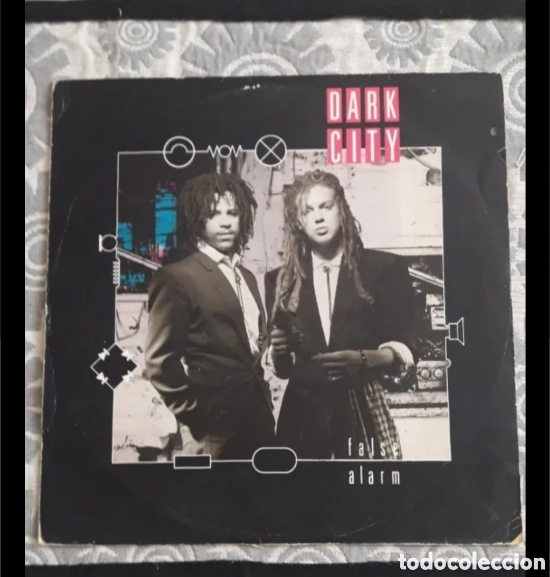 Discos de vinilo: Maxi single Dark City. False alarm - Foto 1