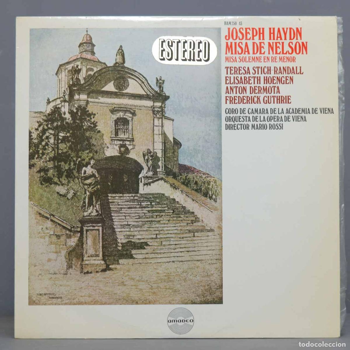 Discos de vinilo: LP. HAYDN. MISA DE NELSON. ROSSI - Foto 1