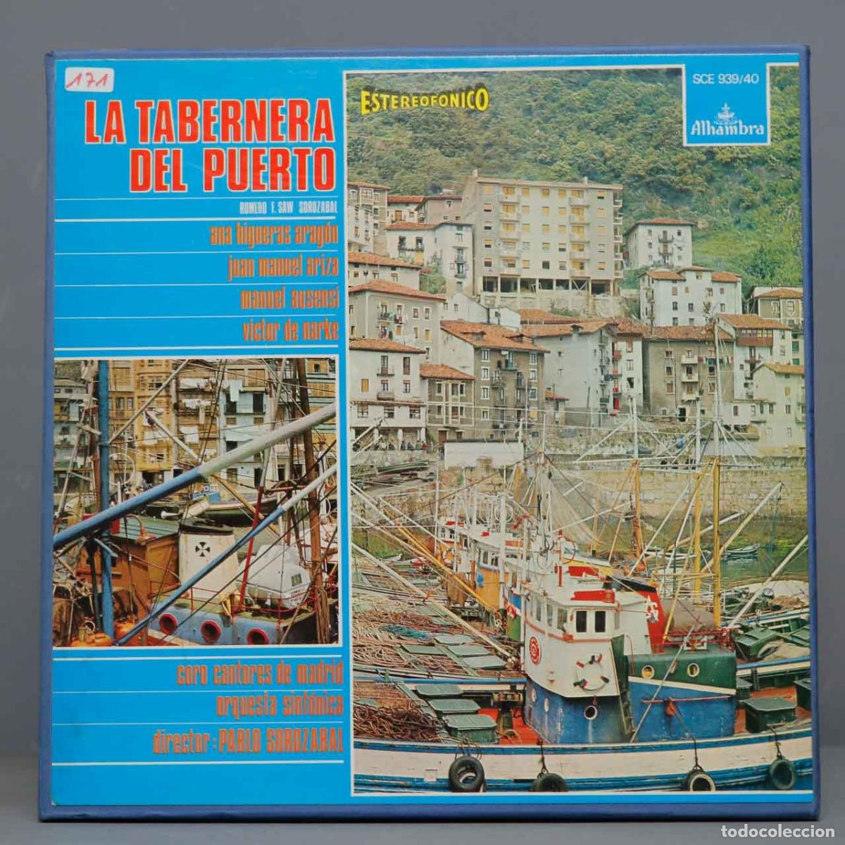 Discos de vinilo: CAJA LP. La Tabernera Del Puerto. SOROZABAL - Foto 1