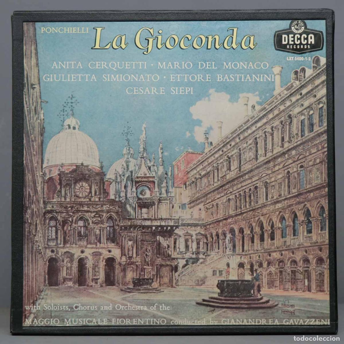 Discos de vinilo: CAJA LP. La Gioconda. PONCHIELLI. SIEPI - Foto 1
