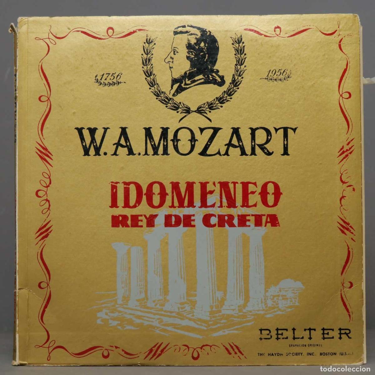 Discos de vinilo: LP. MOZART. IDOMENEO REY DE CRETA - Foto 1