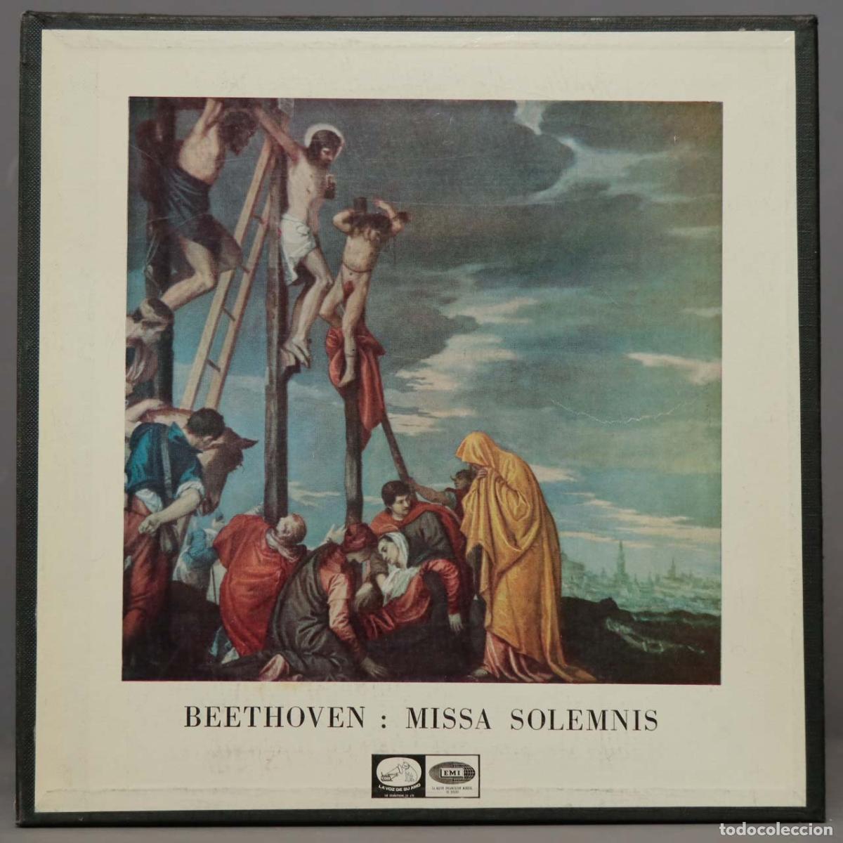 Discos de vinilo: CAJA LP. MISSA SOLEMNIS. BEETHOVEN - Foto 1