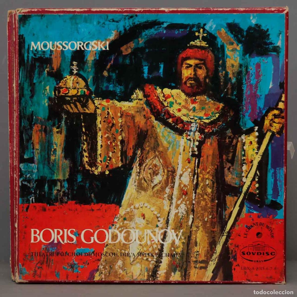 Vinyl records: CAJA LP. MOUSSORGSKI. GODOUNOV
