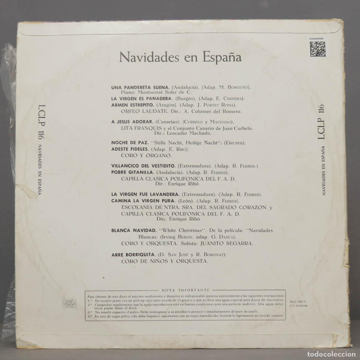 Discos de vinilo: LP. Navidades En Espa&ntilde;a - Foto 2