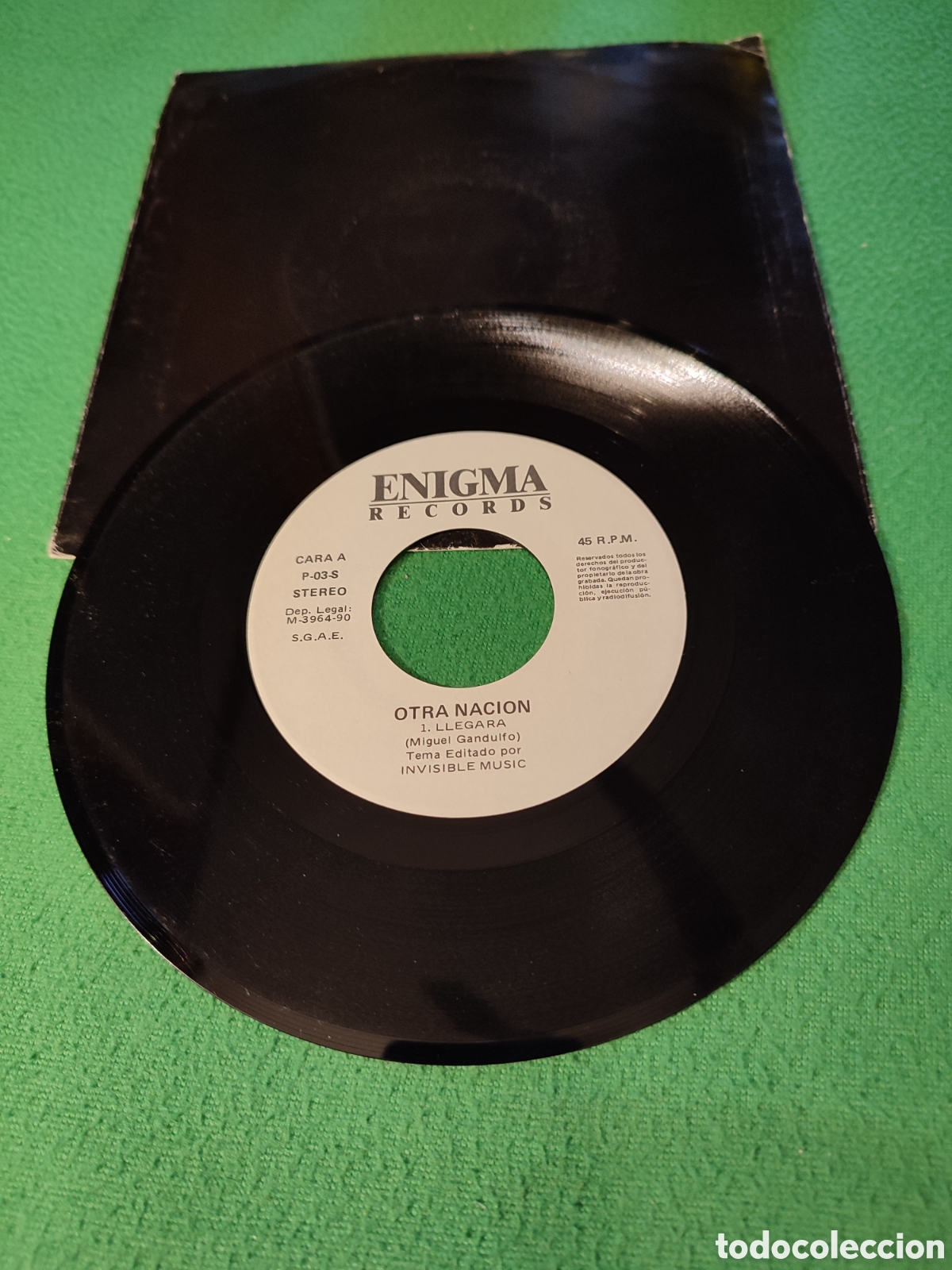 Discos de vinilo: Otra Naci&oacute;n - Llegar&aacute; - Foto 2