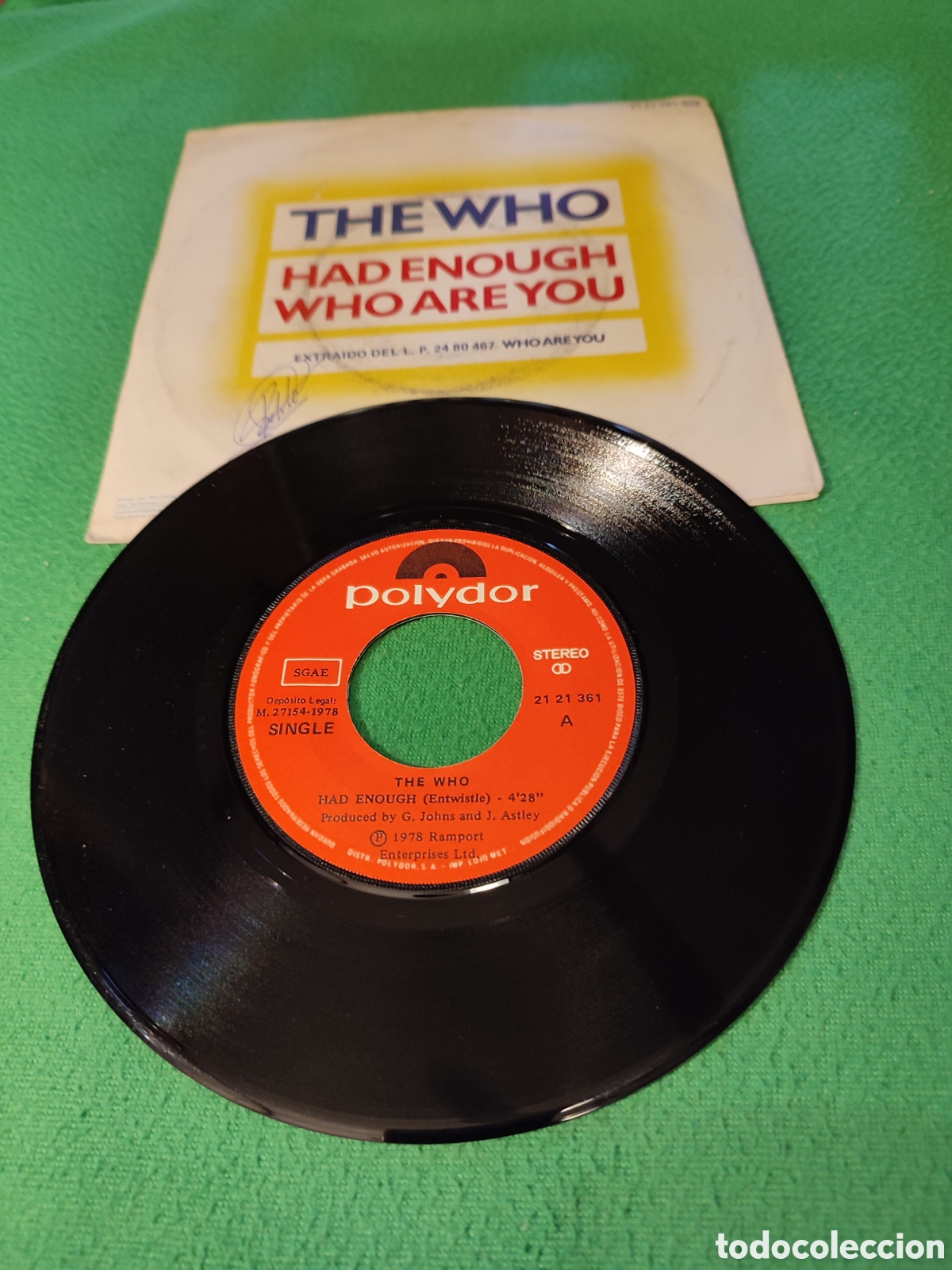 Discos de vinilo: The Who - Had enough - Foto 2
