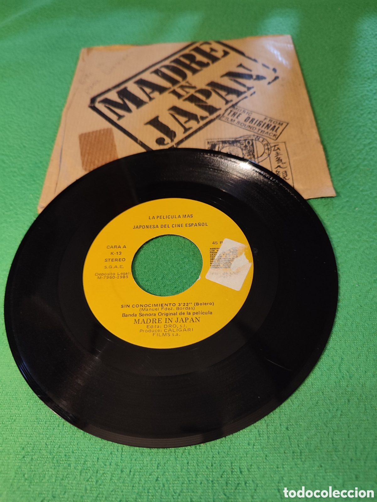 Discos de vinilo: Madre in Japan - Sin conocimiento - Foto 2