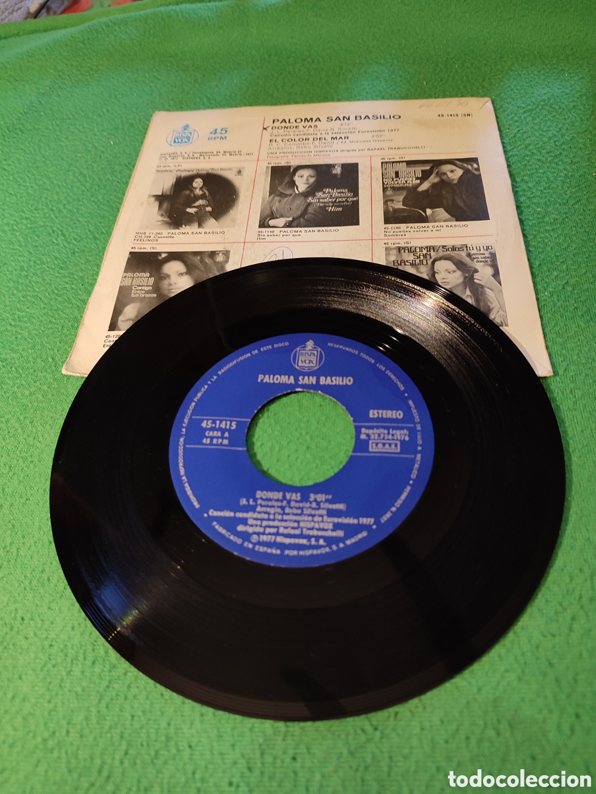 Discos de vinilo: Paloma San Basilio - Donde vas - Foto 2